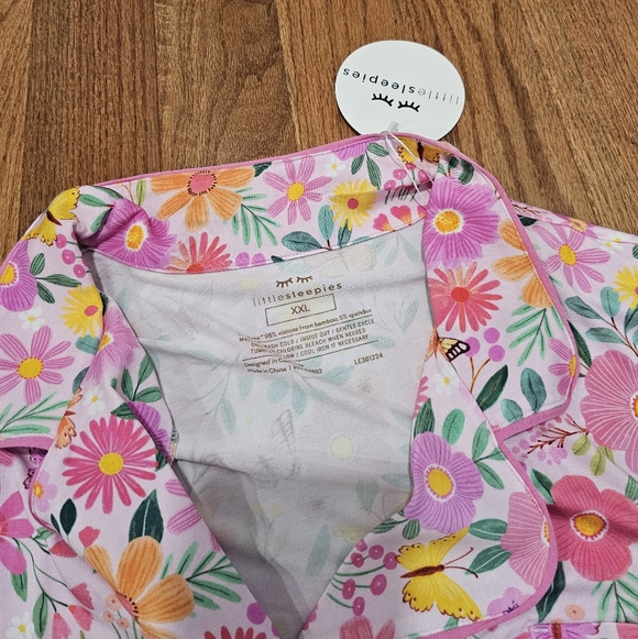 Little Sleepies Butterfly Bloom Top Only XXL - Picture 3 of 3